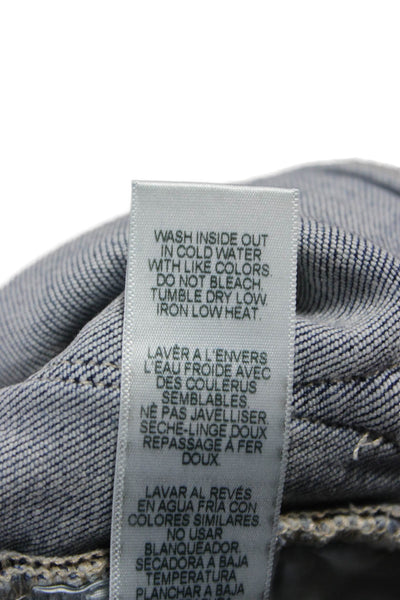 Frame Womens Skinny Mid Rise Blue Jeans Size 25