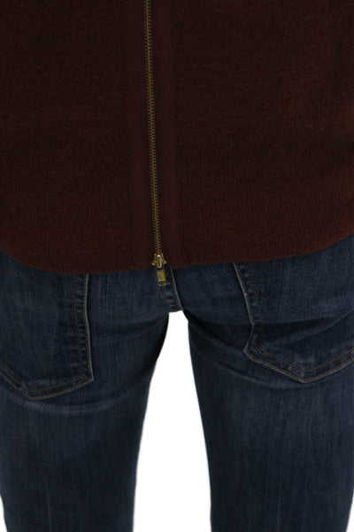 J Crew Womens Merino Wool Crewneck Pullover Sweater Brown Size 8