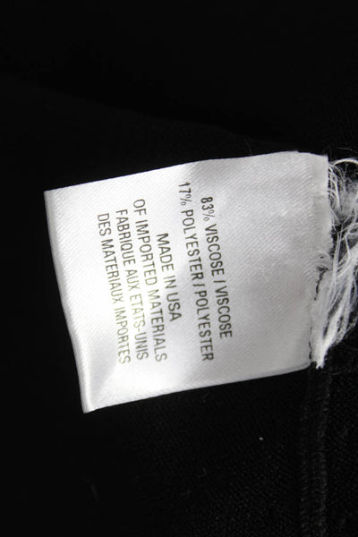 Cushnie Et Ochs Womens One Shoulder Viscose Tank Black Basic Size M