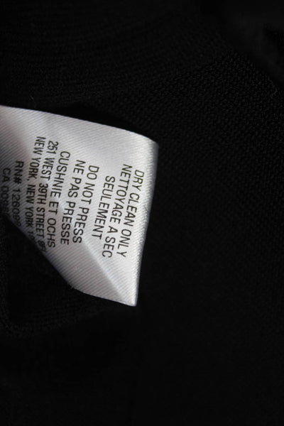 Cushnie Et Ochs Womens One Shoulder Viscose Tank Black Basic Size M