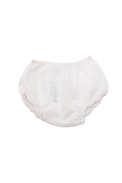 Bonpoint Girls Elastic Waistband Cotton Bottoms Pink Size 12 Months