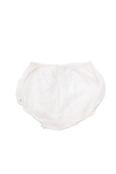 Bonpoint Girls Elastic Waistband Cotton Bottoms Pink Size 12 Months