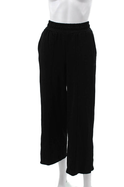 Sweaty Betty Womens Black Cotton Sweatpants Size 2