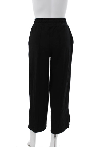 Sweaty Betty Womens Black Cotton Sweatpants Size 2