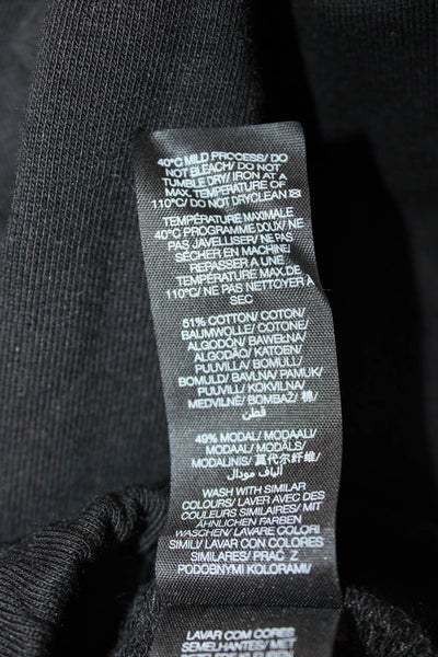 Sweaty Betty Womens Black Cotton Sweatpants Size 2