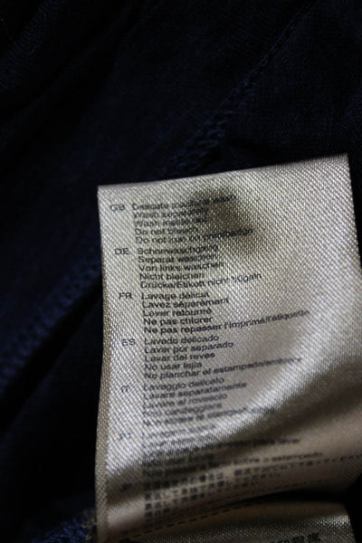Scotch & Soda Mens Blue Cotton Blend Crew Neck T-Shirt Size XL
