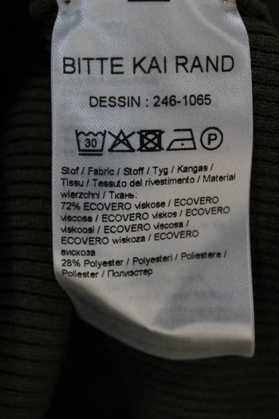 Bitte Kai Rand Women Pullover Sweater Green Viscose Size M