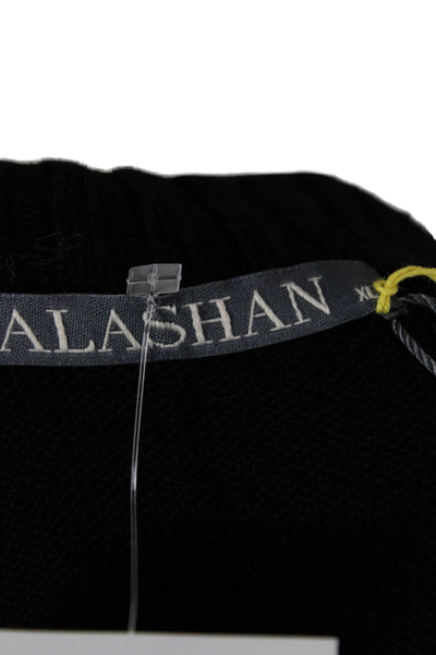 Alashan Women Pullover Wool Floral Crew Neck Long Sleeve Size XL