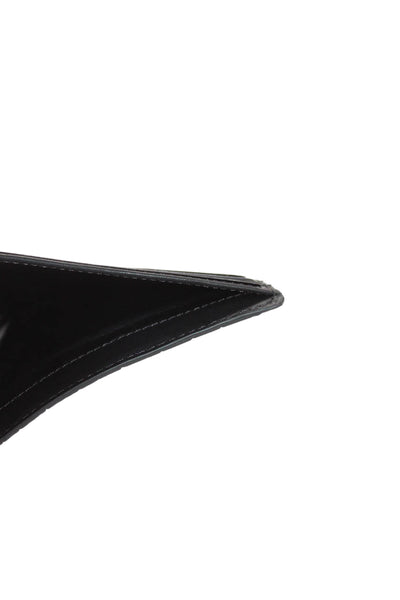 Tardini Mens Genuine American Alligator Bifold Large Wallet Black