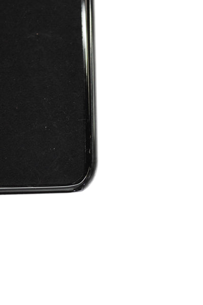 Tardini Unisex Adults Navy Genuine American Alligator Jeweled iPhone Case Black