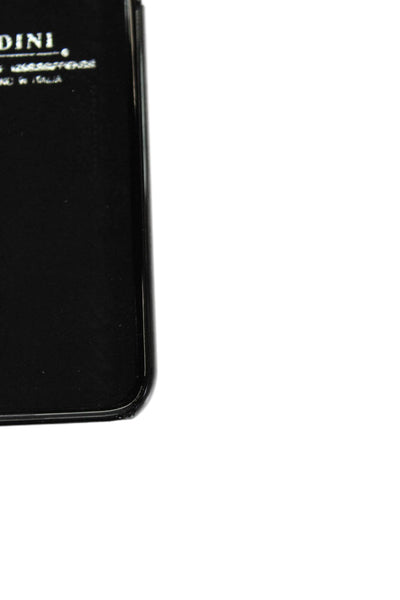Tardini Unisex Adults Blue Genuine American Alligator Jeweled iPhone Case Black