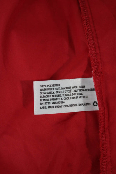 Proenza Schouler For Target Women Windbreaker Jacket Red Zip Size M