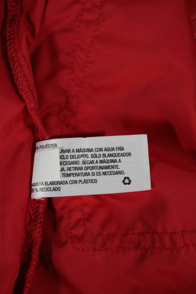 Proenza Schouler For Target Women Windbreaker Jacket Red Zip Size M