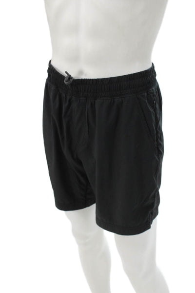 Rhone Mens Athletic Black Shorts Size M