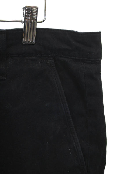 AG Adriano Goldschmied Mens Chino Pants Black Cotton Size 34