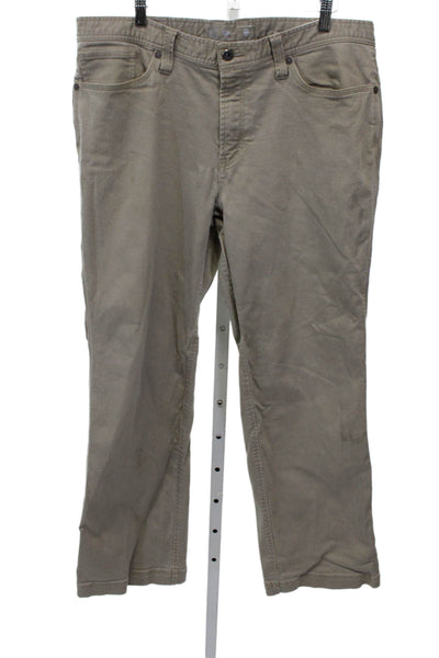 Mountain Hardware Mens Beige Chino Pants 30 Inseam Size 36