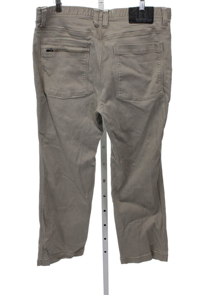 Mountain Hardware Mens Beige Chino Pants 30 Inseam Size 36