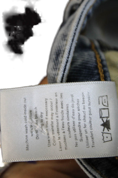 Rag & Bone Womens Tapered Jeans Blue Size 27