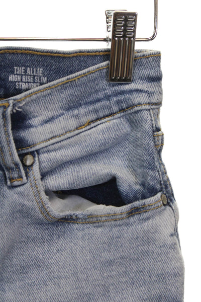 kensie Teens Womens Slim Blue Jeans Juniors Size 25