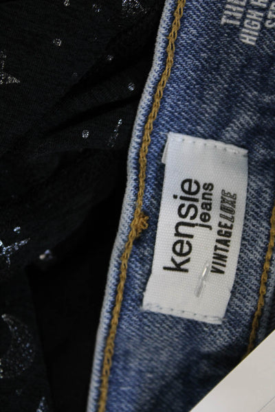 kensie Teens Womens Slim Blue Jeans Juniors Size 25