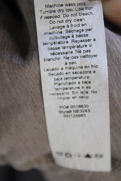 Beyond Yoga Womens Beige Geometric Polyester Ankle Leggings Size XS