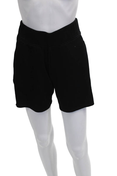 Gaiam Womens Athletic Shorts Black Rayon Spandex Solid Size XS