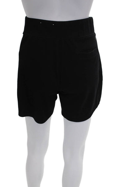 Gaiam Womens Athletic Shorts Black Rayon Spandex Solid Size XS