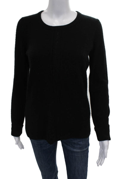 Inhabit Womens Cashmere Pullover Sweater Black Size M