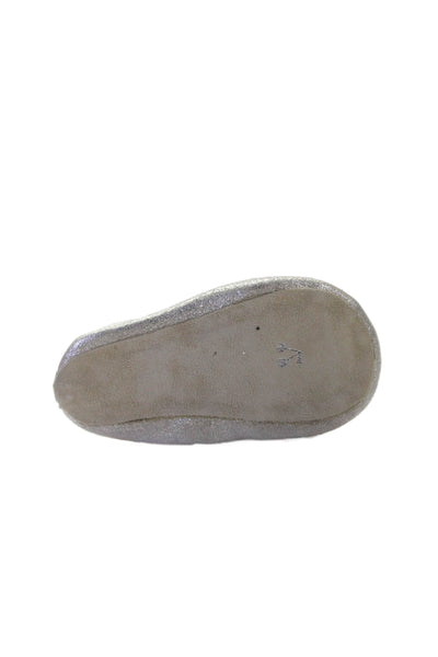 Little Marc Jacobs Walker Bonpoint Girls Ballet Flats Silver Pink 18-19 Lot 3