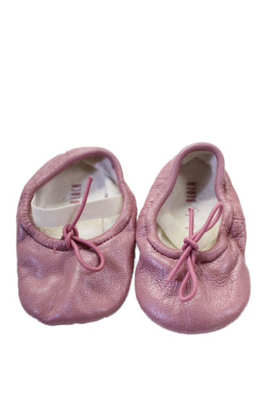 Elephantito Baby Bloch Girls Metallic Mary Jane Ballet Flats Size 1 16 Lot 4