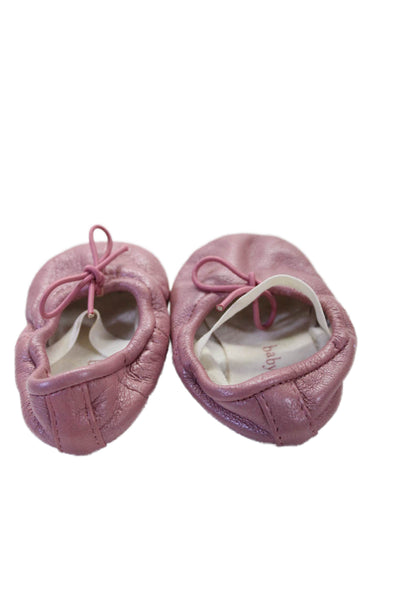 Elephantito Baby Bloch Girls Metallic Mary Jane Ballet Flats Size 1 16 Lot 4