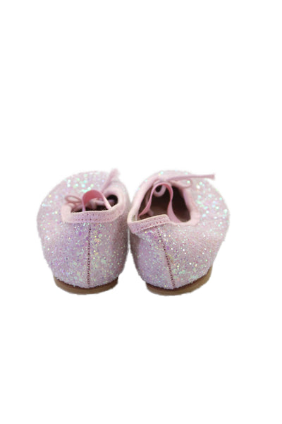 Mimi Sol Bloch Girls Glitter Studded Tweed Ballet Flats Size 23 25 Lot 4
