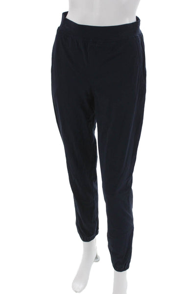 Lululemon Women Jogger Pants Blue Polyester Pull On Size S