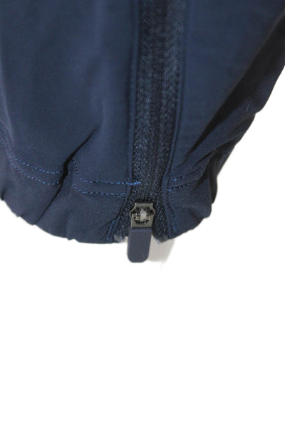 Lululemon Women Jogger Pants Blue Polyester Pull On Size S