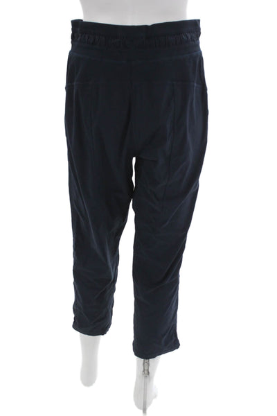 Lululemon Women Jogger Pants Blue Drawstring Polyester Size S