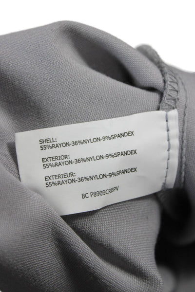 Insight Womens Gray Rayon Blend Capri Pants Pull On Size 6P