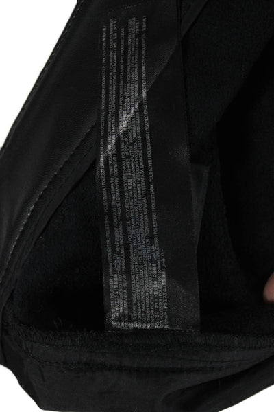 MNG Women Black Dress Pants Polyester Button Inseam 30in Size 2