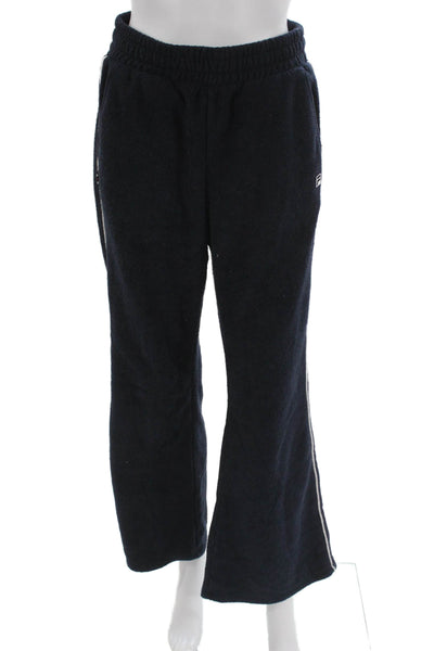 Fila Women Blue Sweatpants Pull On 73% Polyester Size XS
