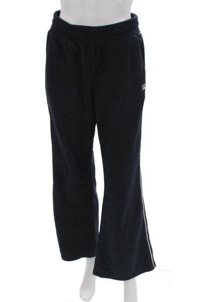 Fila Women Blue Sweatpants Pull On 73% Polyester Size XS