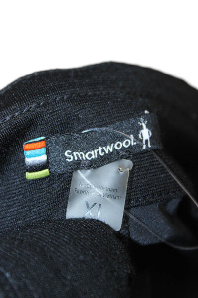 SmartWool Mens Athletic Black Polyester Zip Shorts Size XL