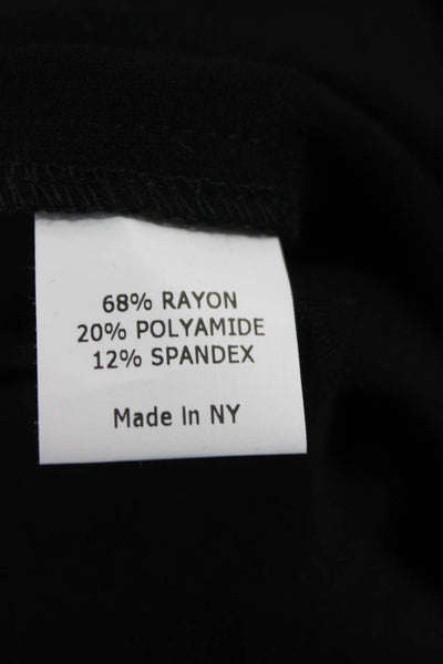 Estelle & Finn Women Black Rayon Pull On Dress Pants Size 16