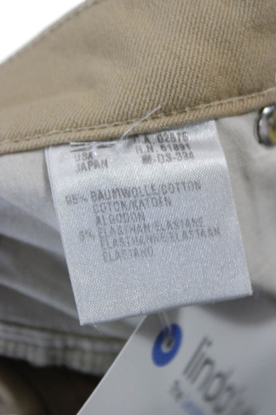 Escada Sport Womens Chino Pants Beige Cotton Size 36