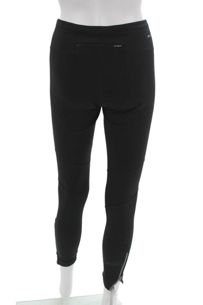Nike Womens Compression Leggings Black Polyester Pull On Size XS