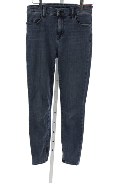 J Brand Womens Skinny Jeans Blue High Rise Cotton Size 27