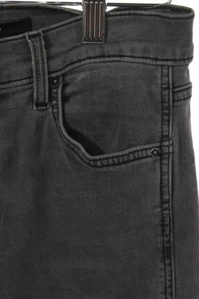 J Brand Womens Gray Skinny Jeans High Rise Cotton Inseam 25 Size 27