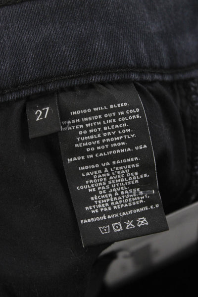 J Brand Womens Skinny Jeans Black Size 27