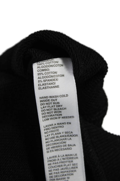 Rebecca Minkoff Women Black Pullover Sweatshirt Size M