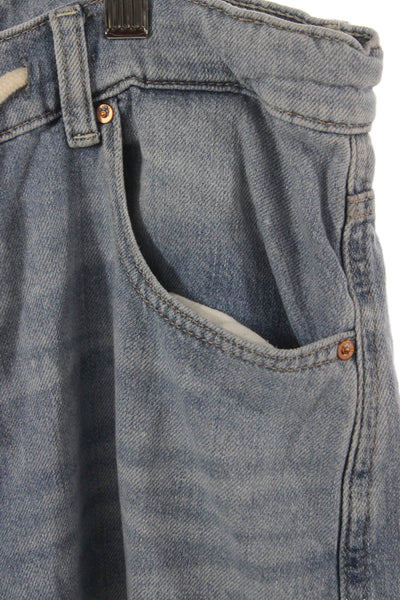 DL1961 Mens Wide Leg High Rise Blue Jeans Size 32