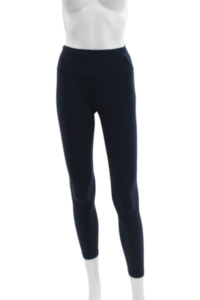 Lululemon Womens Blue Nylon Blend Leggings Size 2