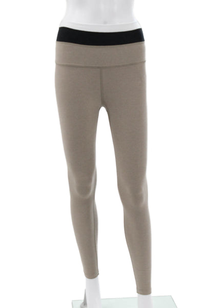 Beyond Yoga Womens Beige Ankle Leggings Polyester Blend Size XS